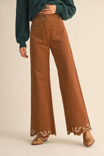 Dolly Embroidered Flare Pants