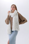 Carver Plush Tassel Scarf