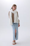 Carver Plush Tassel Scarf