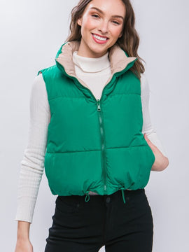 Cooper Reversible Puffer Vest