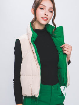 Cooper Reversible Puffer Vest