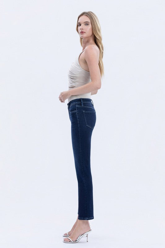 Glory Mid Rise Slim Jeans