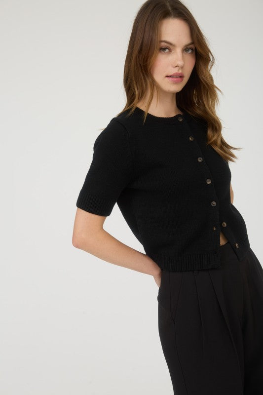 Shawn Short Sleeve Cardigan