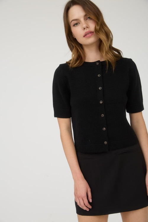 Shawn Short Sleeve Cardigan