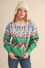 Xander Half Zip Sweater