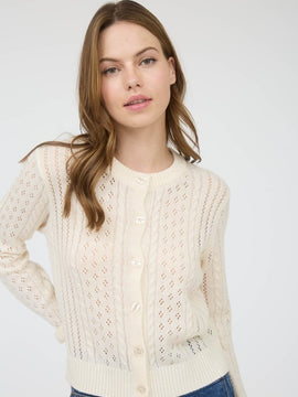 Caren Pointelle Cardigan