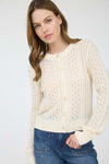 Caren Pointelle Cardigan