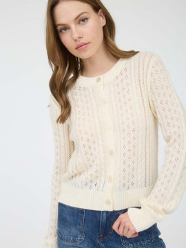 Caren Pointelle Cardigan
