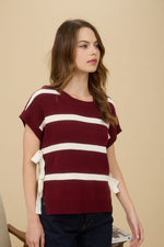 Andrea Side Tie Sweater