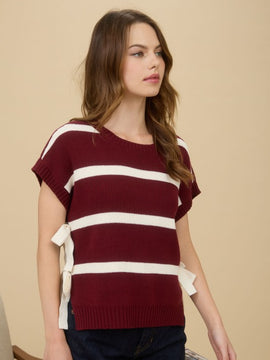 Andrea Side Tie Sweater