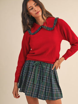 Kenna Tartan Plaid Skorts