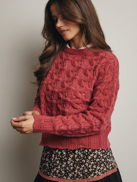 Mariella Pointelle Sweater