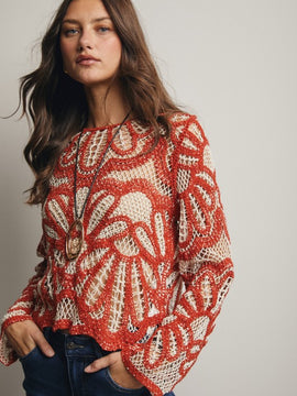 Melody Crochet Sweater