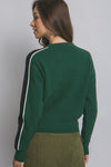 Devon Stripe Sleeve Sweater