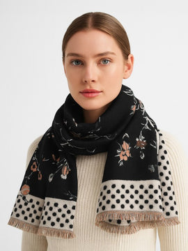 Hanna Floral Dot Scarf