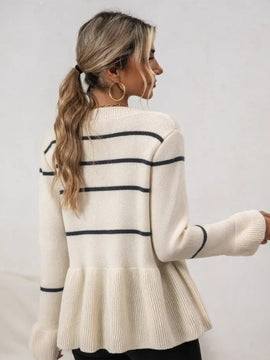 Sylvia Peplum Sweater