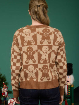 Spiced Gingerbread Sweater