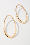 Modern Open Drop Earrings