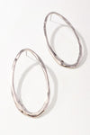 Modern Open Drop Earrings