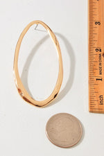 Modern Open Drop Earrings