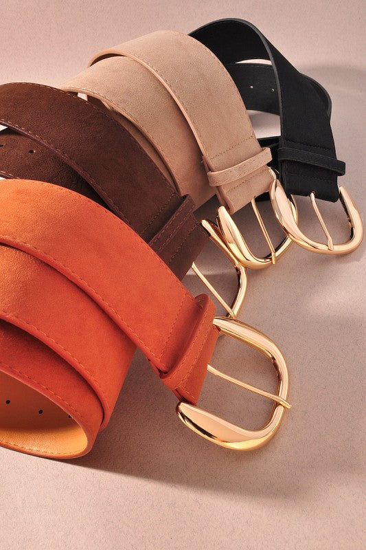 Carly Suede Belt