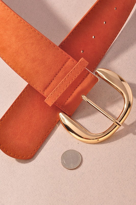 Carly Suede Belt