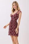 Gina Plaid Dress