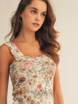 Polly Floral Tank Top