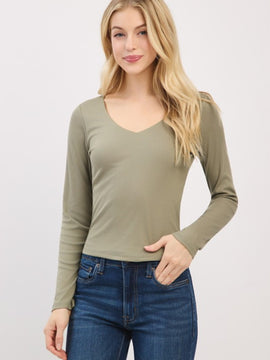 Stevens V Neck Top