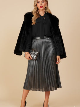 Lydia Neck Tie Blouse