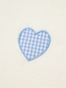 Gingham Cuff Sweater