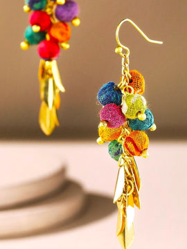 Alena Cluster Earrings