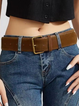 Stine Faux Suede Belt