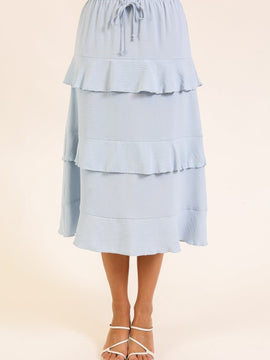 Esley Ruffled Skirt