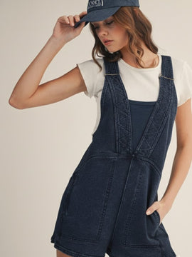 Tourney Stitch Panel Overalls