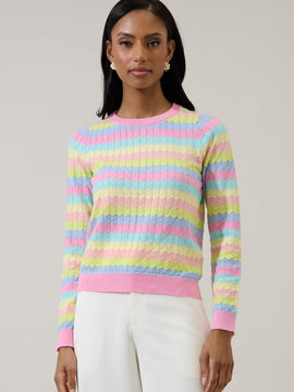Kelsie Rainbow Sweater