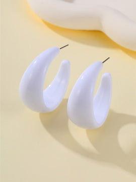 AhHa Chunky Hoop Earrings