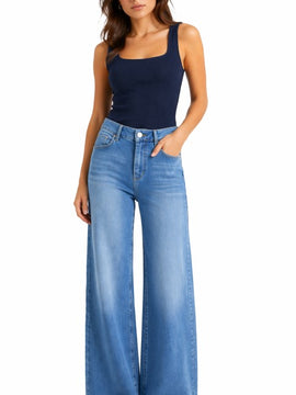 Shadow Stripe Relaxed Jeans