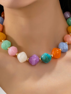 Myla Oversized Bead Necklace