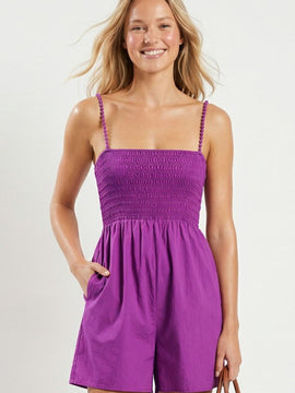 Davina Smocked Romper