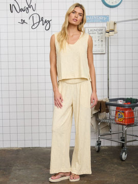 Kasey Smocked Relaxed Pants