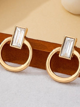 Doorknocker Gem Earrings