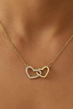 Dua Hearts Necklace