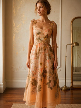 Jayne Floral Corset Dress