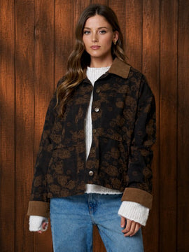 Phaedra Floral Barn Jacket
