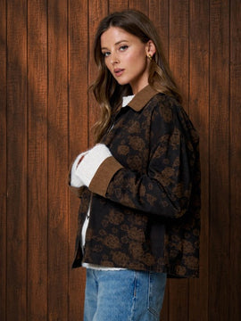 Phaedra Floral Barn Jacket