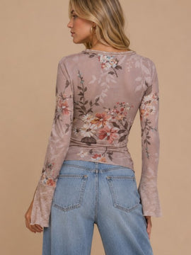 Emmalyn Floral Henley