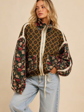 Perry Patchwork Quilted Jacket