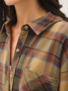 Autumn Dawn Flannel Shirt