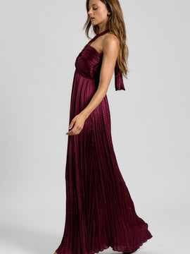 Aesha Twist Front Maxi Dress
